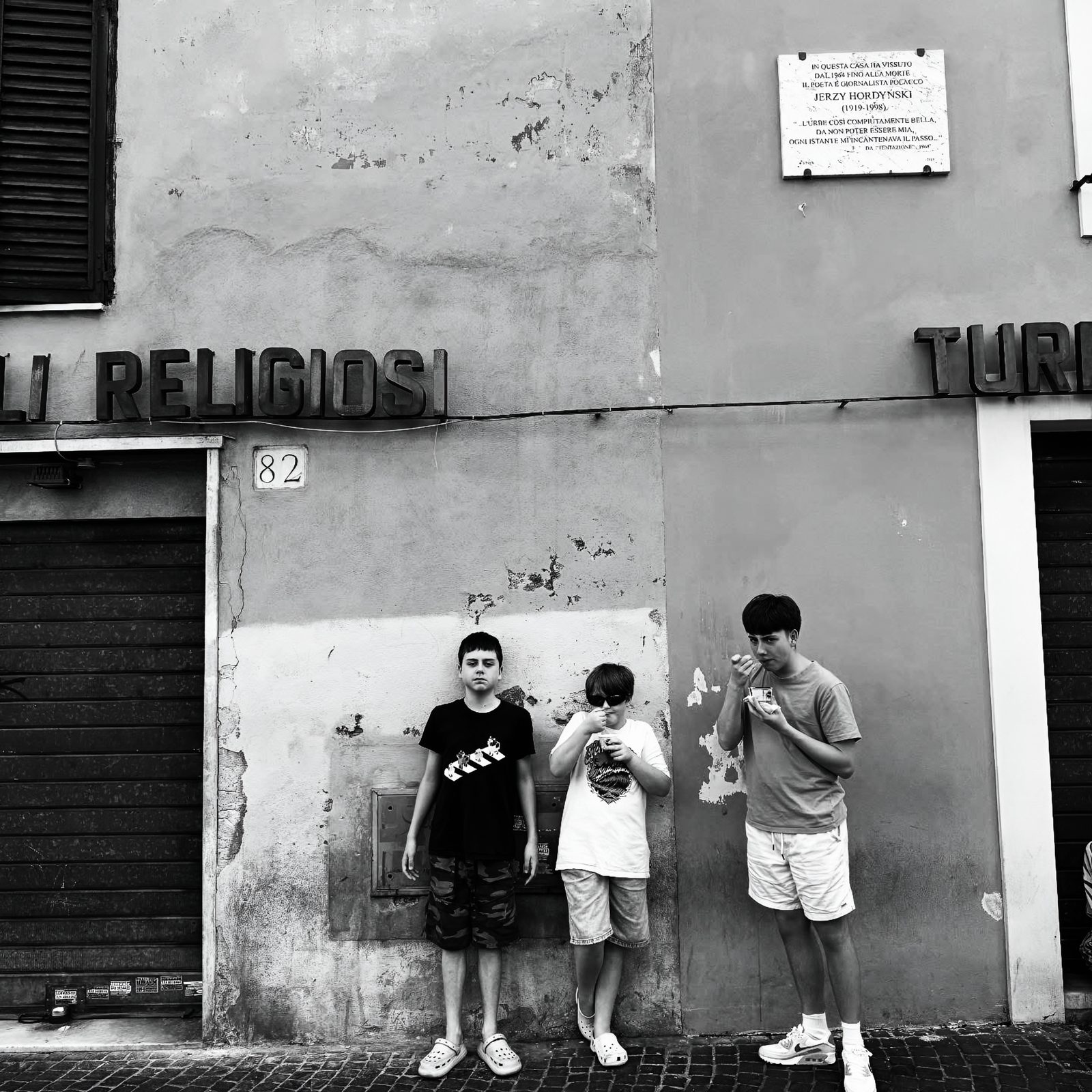 The three of you, Rome
